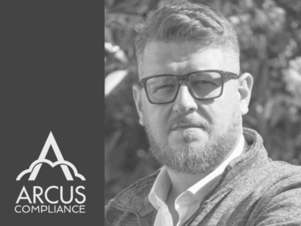 Headshot of Lee Bryan, Managing Director for Arcus Compliance