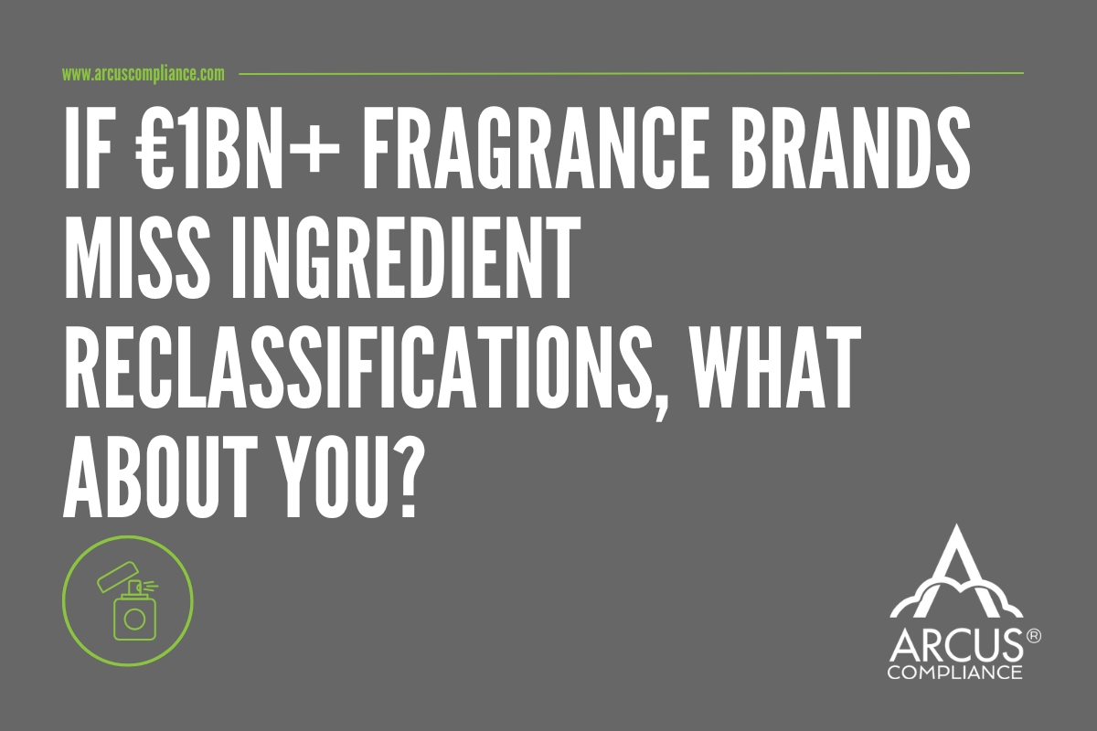 Demonstrating that it's not just the small brands that make mistakes and have non-compliance issues.